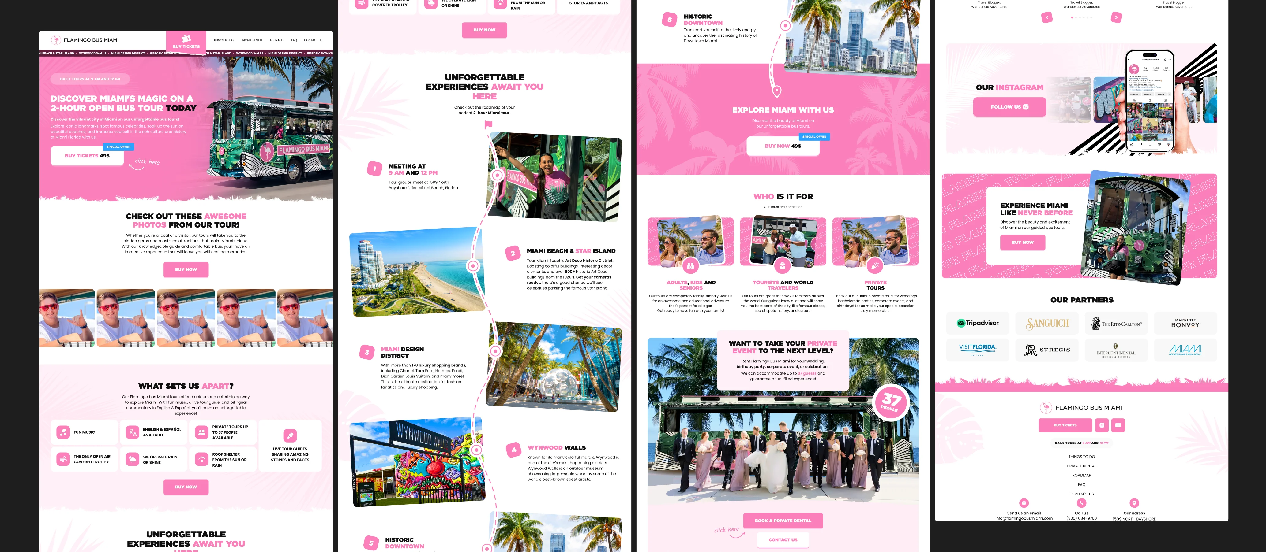 Flamingo Bus Miami build 2
