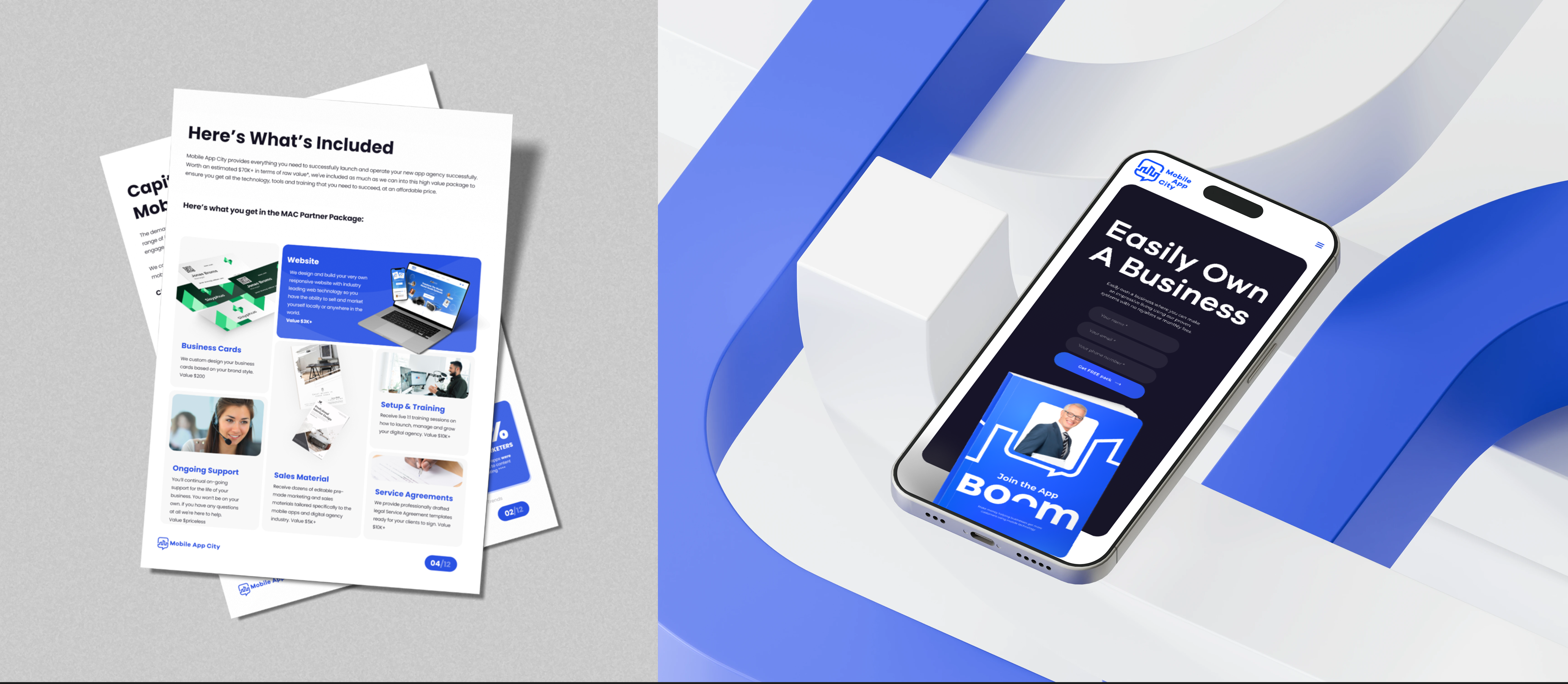Mobile Apps City build screen 4